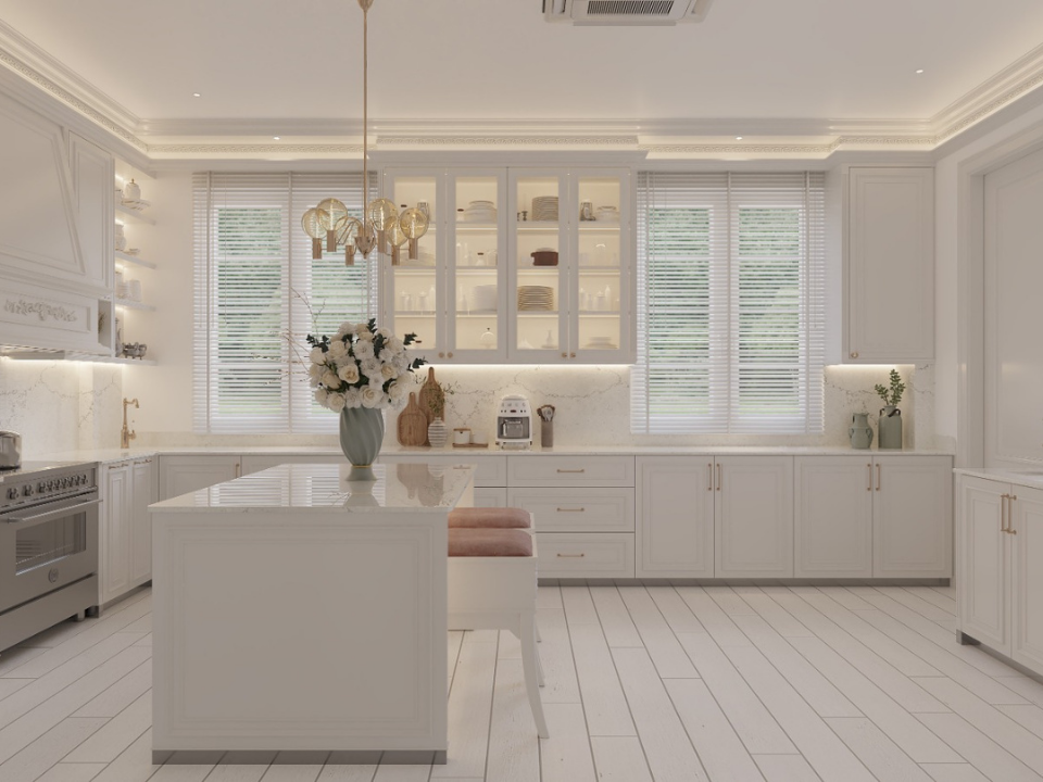 Kitchen remodeling project in Singapore - after